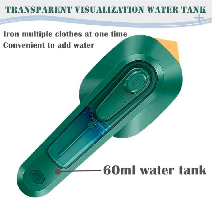 Portable Mini Steam Iron l Hot Dry & Steam Dry l 60 ml water Capacity