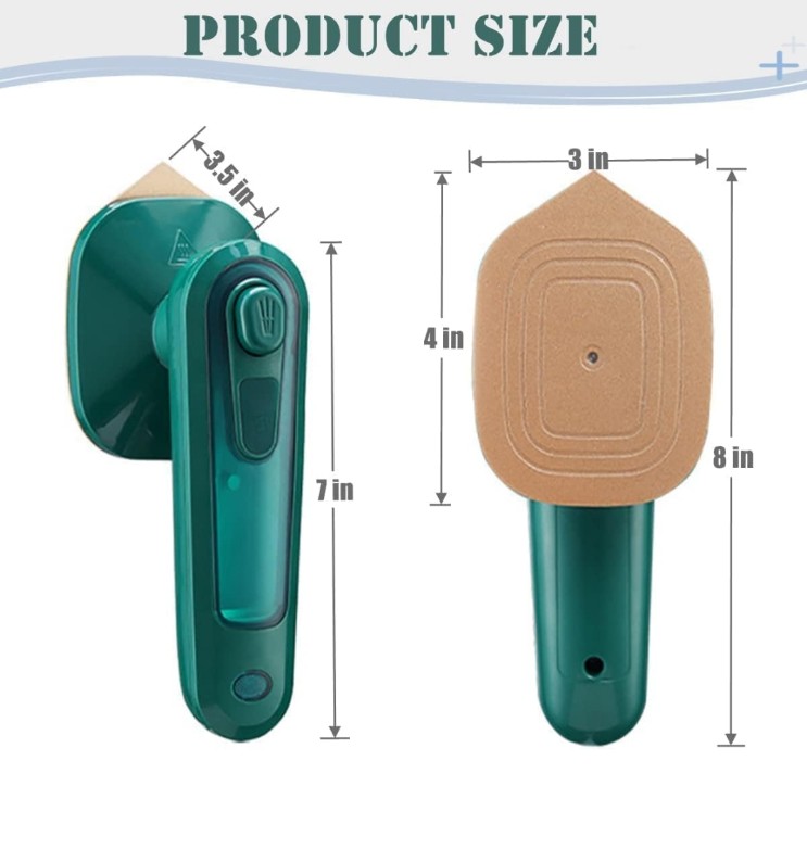 Portable Mini Steam Iron l Hot Dry & Steam Dry l 60 ml water Capacity