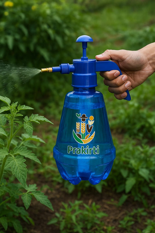 Prakriti Garden Sprayer 1.5 ltr Capacity, Multipurpose Uses for garden bike and cars.